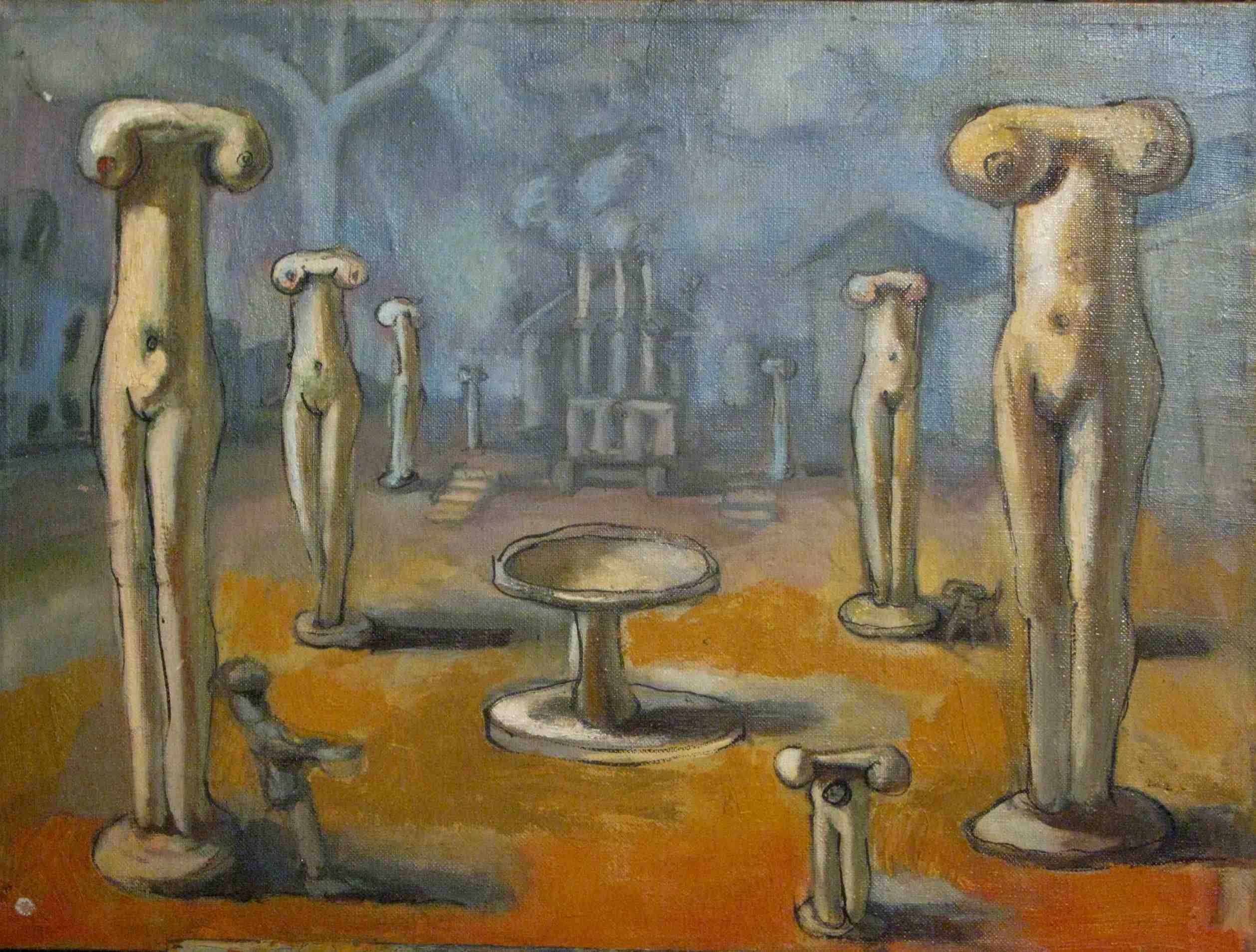 UNDRESSED GREEK COLUMNS