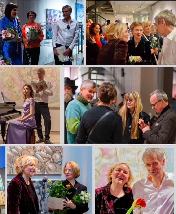 Opening crowd at Jūrmala City Museum