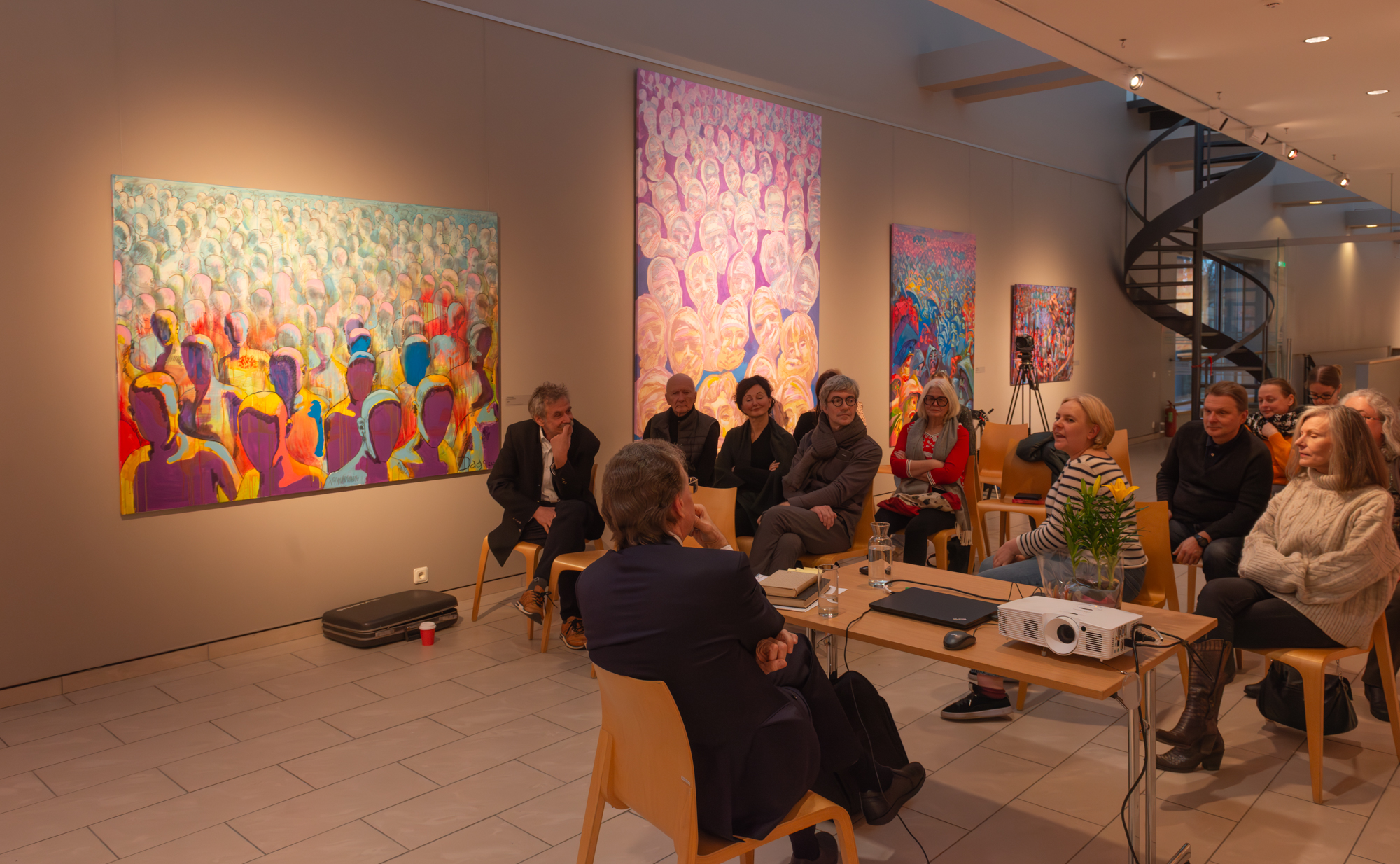 Opening Address & Press / Izstādes atklāšanas uzruna